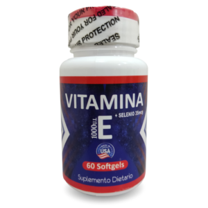 Vitamina E x 60 Cápsulas